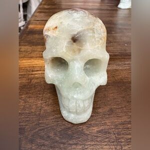 Amazonite Carved Crystal Skull